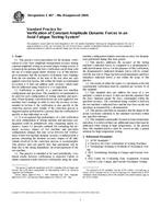 ASTM E467-98a(2004) PDF