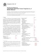 ASTM E399-06e1 PDF ASTM E399-06e1 PDF