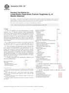 ASTM E399-09e1 PDF ASTM E399-09e1 PDF