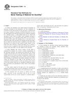 ASTM E290-14 PDF