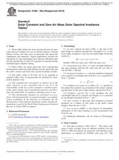 ASTM E490-00a(2019) PDF