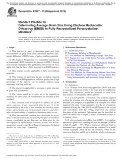 ASTM E2627 PDF