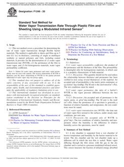 ASTM F1249 PDF
