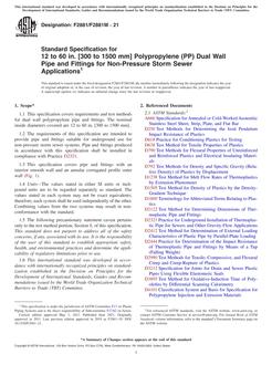 ASTM F2881/F2881M-21 PDF