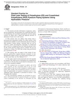 ASTM F2164 PDF