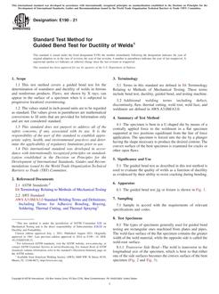 ASTM E190 PDF