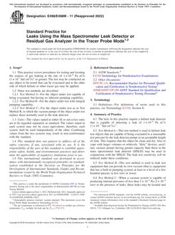 ASTM E498/E498M PDF