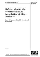 BS PD CEN/TR 81-10:2004 PDF