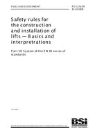 BS PD CEN/TR 81-10 PDF