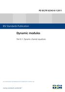 BS PD IEC/TR 62343-6-1 PDF