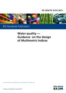 BS PD CEN/TR 16151 PDF