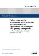 BS DD CEN/TS 81-76 PDF BS DD CEN/TS 81-76 PDF