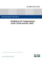 BS PD CEN/TS 16371 PDF