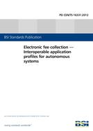 BS PD CEN/TS 16331 PDF