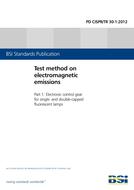 BS PD CISPR/TR 30-1 PDF