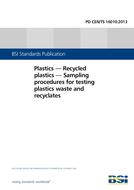 BS PD CEN/TS 16010:2013 PDF