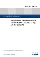 BS PD CEN/TR 16443 PDF