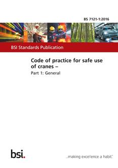 BS 7121-1 PDF