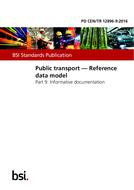 BS PD CEN/TR 12896-9:2016 PDF