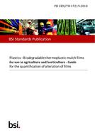 BS PD CEN/TR 17219 PDF