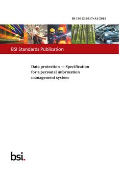 BS 10012 PDF