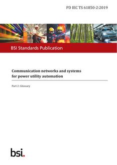 BS PD IEC TS 61850-2 PDF