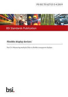 BS PD IEC TS 62715-5-4 PDF