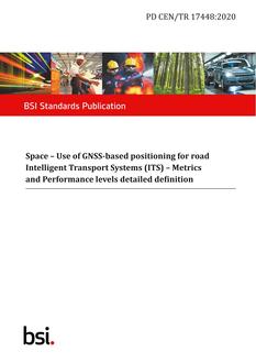 BS PD CEN/TR 17448 PDF