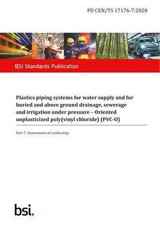 BS PD CEN/TS 17176-7 PDF