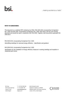 BS PAS 2035/2030:2019, ONLINE - 1 LICENCE PDF