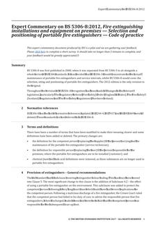 BS 5306-8 EXCOMM FRRE PDF
