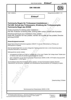 DIN 1988-400 – DRAFT PDF