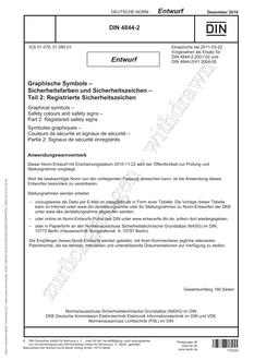 DIN 4844-2 - DRAFT PDF