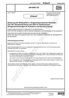 DIN 6868-150 - DRAFT PDF