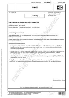 DIN 603 - DRAFT PDF