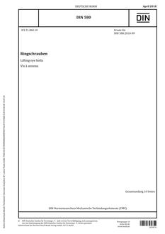 DIN 580 PDF