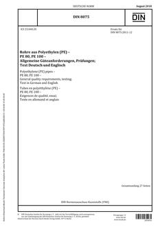 DIN 8075 PDF