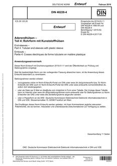 DIN 46228-4 - DRAFT PDF