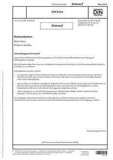 DIN 8164 - DRAFT PDF