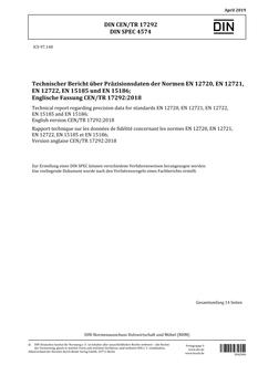 DIN CEN/TR 17292 PDF