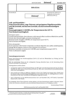 DIN 65316 - DRAFT PDF