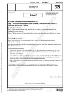 DIN 13273-7 - DRAFT PDF