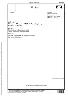 DIN 18251 PDF