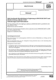 DIN /TS 91418 - DRAFT PDF