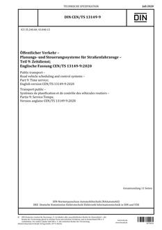 DIN CEN/TS 13149-9 PDF