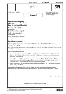 DIN 51005 - DRAFT PDF