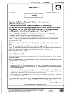 DIN 38409-59 - DRAFT PDF