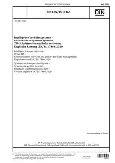 DIN CEN/TS 17466 PDF