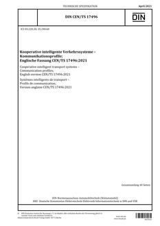 DIN CEN/TS 17496 PDF