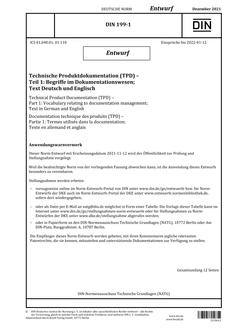 DIN 199-1 - DRAFT PDF
